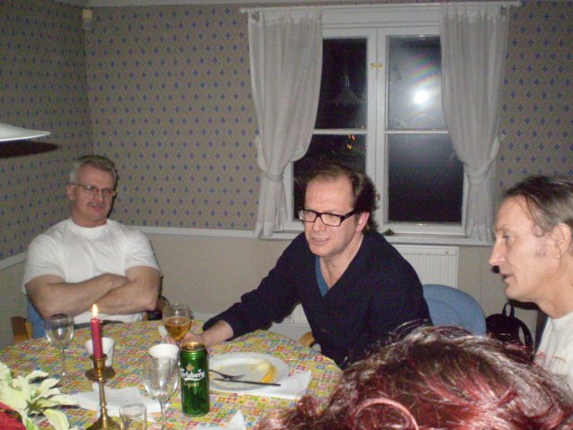 Hasse S, Hasse E och Uffe